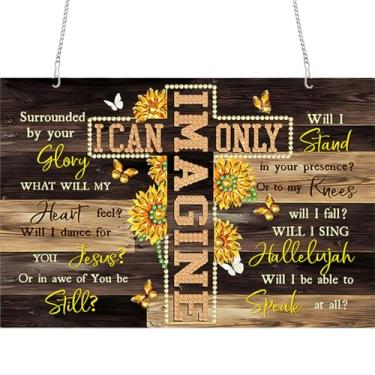 Imagem de C'eitura Kit de pintura de letras de diamante 5D, apanhadores de sol redondos de janela de diamante de um lado, decoração de pingente de alfabeto DIY com efeitos de pedras brilhantes para casa e