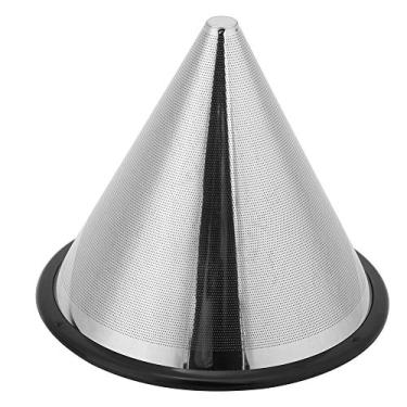 Imagem de Domary Gotejador de chá de Filtro de café de Aço Inoxidável, Sem Ferrugem e Durável, Design de Malha de Camada Dupla, Fácil de Limpar, 100% Novo e Rápido, Próximo Com Escova para