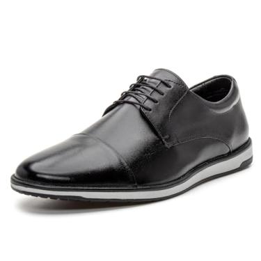 Imagem de 4701BGI-Sapato social masculino em couro nobre forrado (Preto, BR, Adulto, Numérico, 41)