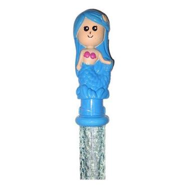 Imagem de Bolha De Sabão De Sereia - Romã Atacado, Azul, Celeste