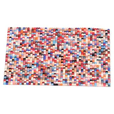 Imagem de Cryfokt Casa de Bonecas Mosaico Telha Papel Parede Requintado Decoração Em Miniatura para Sala Estar Quarto Estudo para 1:12 Casa Bonecas (Colorido)