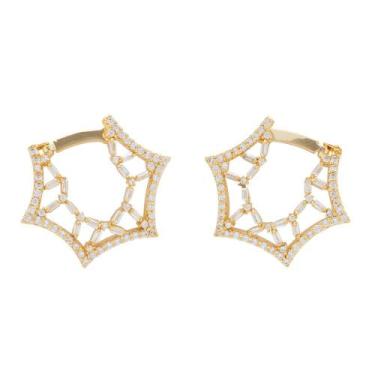 Imagem de Brinco Strass Estrela BC4101 - Akasaki, Dourado