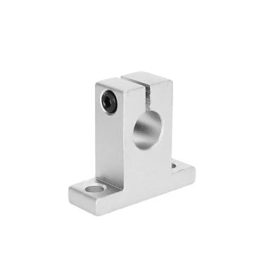 Imagem de 1 peça SK8 SK10 SK12 SK13 SK16 SK20 Suporte de eixo linear haste linear CNC Router (SK10 10 mm, 1)