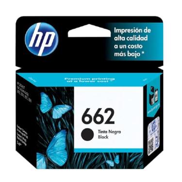 Imagem de Cartucho HP 662 preto Original (CZ103AB) Para Impressora DeskJet 2516, 3516, 3546, 2546...