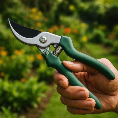 Imagem de Tesoura de Poda alicate Profissional para cortar galhos Rosas plantas 