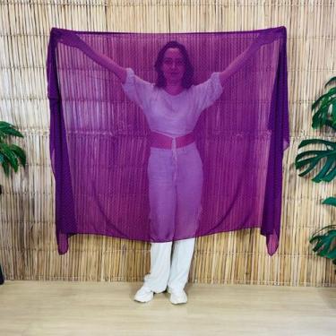 Imagem de Véu de Chiffon Com Bolinha Dança do Ventre - VEU-CHI-41 - atelier patr