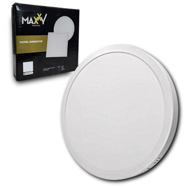 Imagem de Painel LED Redondo 24W Frio - Alumínio e Policarbonato