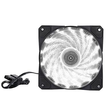 Imagem de Cryfokt Ventilador de Chassi Silencioso 12 CM Acessório para Computador Refrigerador para Caixa de Computador - Rolamentos de Pressão de água, Operação Silenciosa para Estações de Trabalho de (15