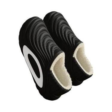 Imagem de Chinelos De Inverno Femininos Quentes De Pelúcia EVA Impermeáveis Anti