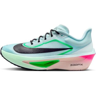 Imagem de Nike Tênis de corrida feminino Zoom Fly 6 Road, Glacier Ice/Hyper Pink/Preto, 36