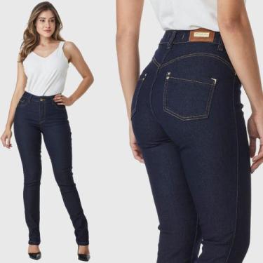Imagem de Calça Jeans HNO Jeans Skinny Classic com Elastano Azul Escuro, 52