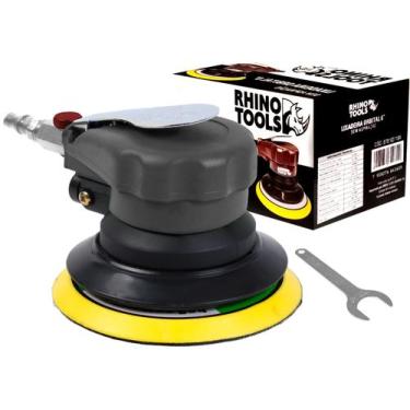 Imagem de Lixadeira Pneumática Orbital Hookit Rokite Sem Aspiração Profissional