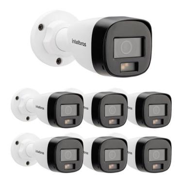 Imagem de Kit 7 Câmeras Multi HD 2 Megapixels 20m VHD 1220 B FULL COLOR G8 Intel