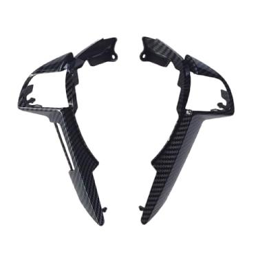 Imagem de AEETUED Acessórios interiores de substituição da capa de acabamento do volante para Honda Accord 2008 2009 2010 2011 2012 (botão esquerdo preto)