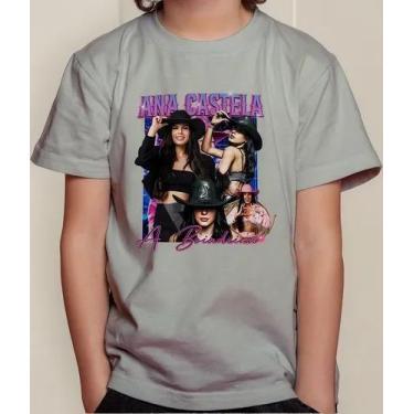 Imagem de Camiseta Camisa Juvenil Infantil Menina Menino Cantora Ana Castela Boi