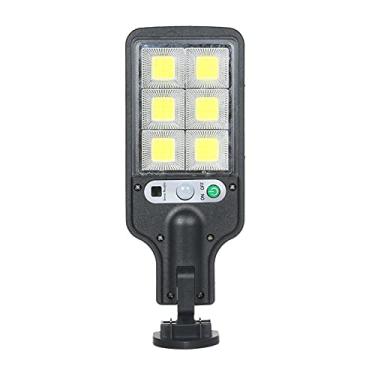 Imagem de 72PCS COB Lâmpada de Rua Solar com Controle Luz Sensível Indutor Movimento PIR 3 Modos Iluminação Àgua IP44 Bateria Recarregável Alta Capacidade 1200mAh Integrada