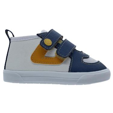 Imagem de Tênis Infantil Menino Pimpolho 0120481C Branco-Masculino