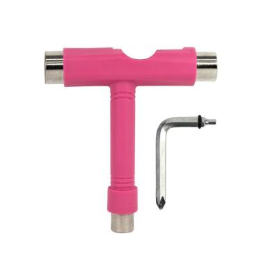 Imagem de Chave Traxart em T 8x13x14mm Para Skate, Patins Quad DN-185 - Pink-Feminino