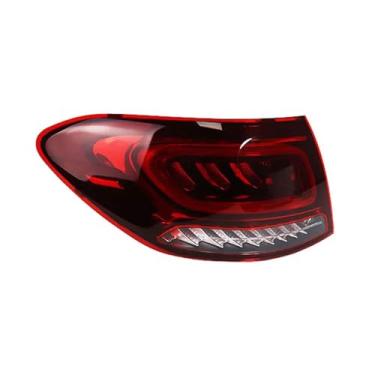 Imagem de FLJOYOEU Luz traseira de LED para carro, farol de neblina de freio, conjunto de lanterna traseira de carro, compatível com Mercedes-Benz GLC Class W253 GLC200L GLC260L GLC300L 2020-2021 (lado esquerdo