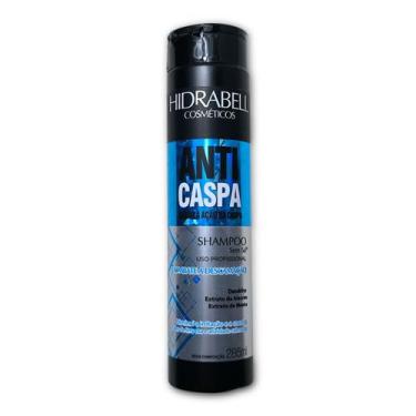Imagem de Shampoo Anticaspa Hidrabell Sem Sal Uso Profissional 285ml