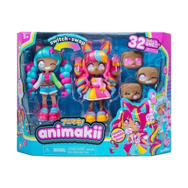 Imagem de Boneca Animakii - Candy e Bubble Gum - Multikids  