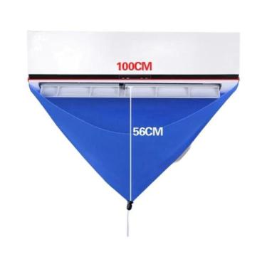 Imagem de Kit De Limpeza Para Ar Condicionado De Parede: Capa Protetora, Saco De