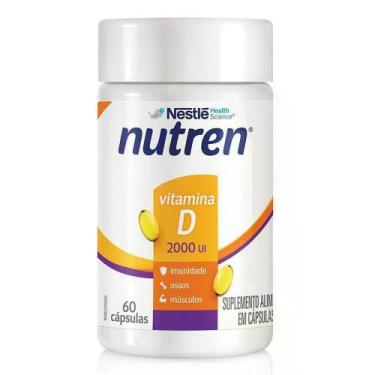 Imagem de Nutren Vitamina D 2000 Ui 60 Cápsulas - Nestlé - Nestle