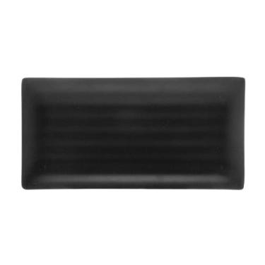 Imagem de Travessa Retangular Melanina Toquio 17,5Cm Preta 2839 Lyor
