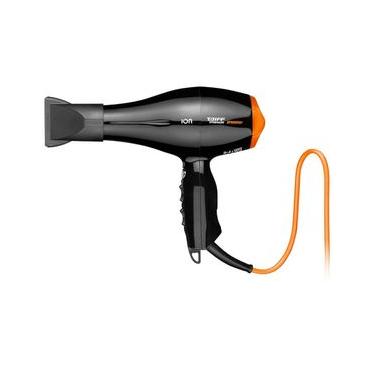 Imagem de Secador de Cabelos Taiff Titanium Colors com Emissão de Íons Motor AC Profissional Preto/Laranja 2100W