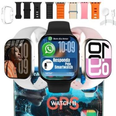 Imagem de Smart Watch Relogio Watch W11G Responde Whatss Gps Nfc Inteligencia Artificial Ilha Dinamica-Unissex