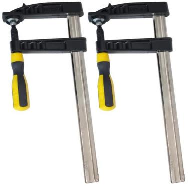 Imagem de Grampos Sargento F 120x300mm - Kit 2 - Eda Profissional