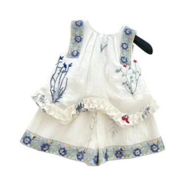 Imagem de Conjunto De Verão Para Meninas Estilo Coreano Bear Leader, Top Sem Man