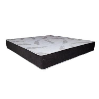 Imagem de Colchão King Ortobom Petrus Molas Pocket D33 28x193x203cm, PRETO/BRANC