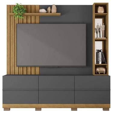 Imagem de Estante Home Para TV até 70 Polegadas Cinza Space Caemmun