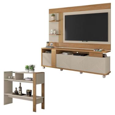 Imagem de Conjunto Sala Bancada Painel Aparador Columbus Caemmun