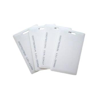 Imagem de Crachá RFID 125 KHz - 100 unidades - LOJA RFID