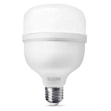 Imagem de Lampada Bulbo Led T 40w Bivolt 6500k Branca Frio - ELGIN