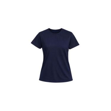 Imagem de Camiseta Baby Look Feminina Básica 100 Algodão Alta Qualidade Lisa Bas