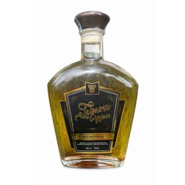 Imagem de Cachaça Premium Teimosa de Minas Blend Três Madeiras 750ml
