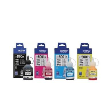 Imagem de Kit 4 Refil Btd60bk Bt5001 Cmyk Original Mfct810w - Novo