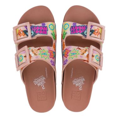 Imagem de Chinelo Femino Slide Divertidamente 2 Moderno Flatform Zaxy