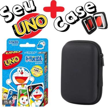 Imagem de Kit Case + Jogo de Cartas UNO - Doraemon