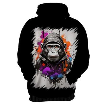 Imagem de Blusa de Frio Macaco Monkey Ilustrado Vetor 1 - Kasubeck Store®, P