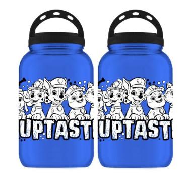 Imagem de Kit 2 Porta Ração Petiscos Cachorro Gato 3,6l Com Alça - - Bandeirante