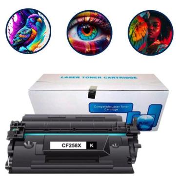 Imagem de Toner Compativel 58x Cf258x 258x M404 M428 Sem Chip Novo - PontoNet