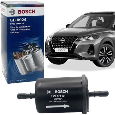 Imagem de Filtro de Combustível Bosch GB0024 Nissan Kicks 2016 a 2026