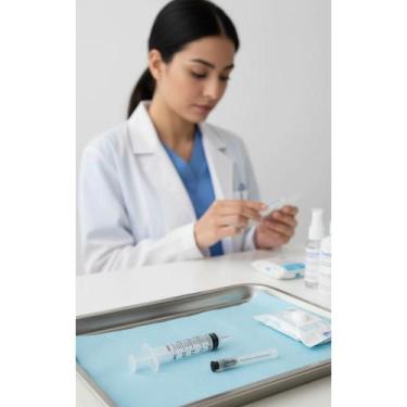 Imagem de 2x Seringa 3ml com Agulha 25x0,70 C/100 Unidade - Congratulations Stor