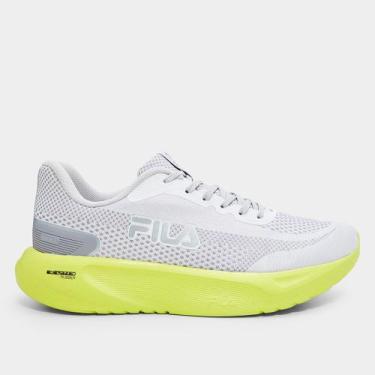 Imagem de Tênis Fila Spry Feminino, Branco, Verde limão, 37