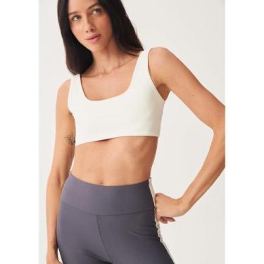Imagem de Top Esportivo Com Fio LYCRA - Off white G - Hering, G