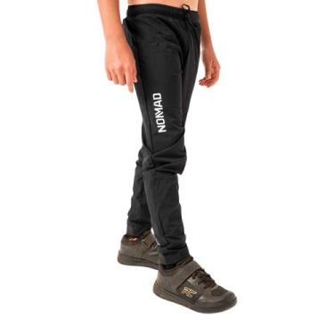 Imagem de Calça Infantil Preta Enduro Grom 2.0 Nomad, G